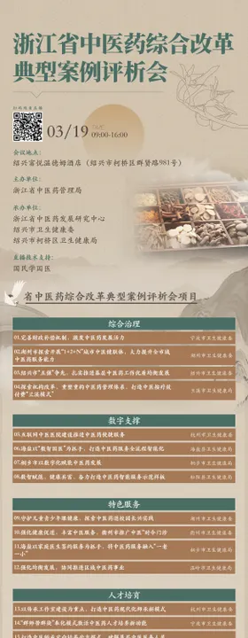 中药评析会长图海报