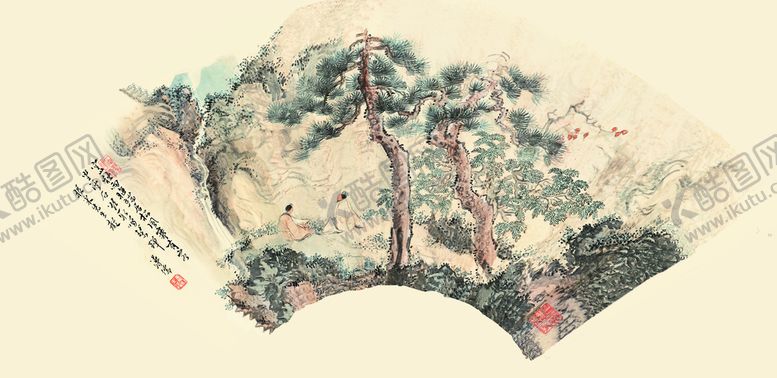 编号：35147010091924280452【酷图网】源文件下载-山水画 