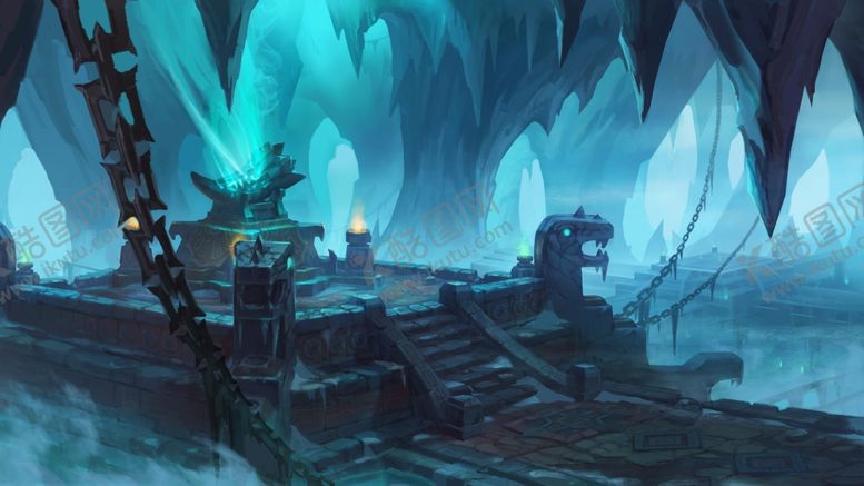 编号：66938510021659259126【酷图网】源文件下载-大气仙侠魔幻场景插画