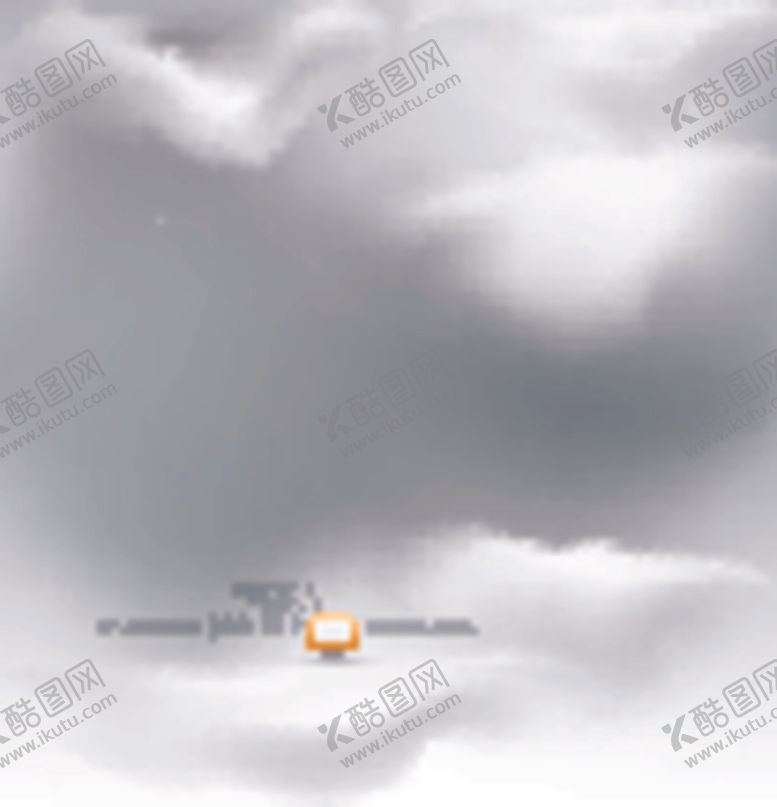 编号：44156910260452132182【酷图网】源文件下载-乌云白云厚厚的云层卡通设计背景