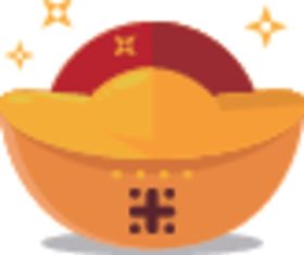 金元宝新春矢量素材