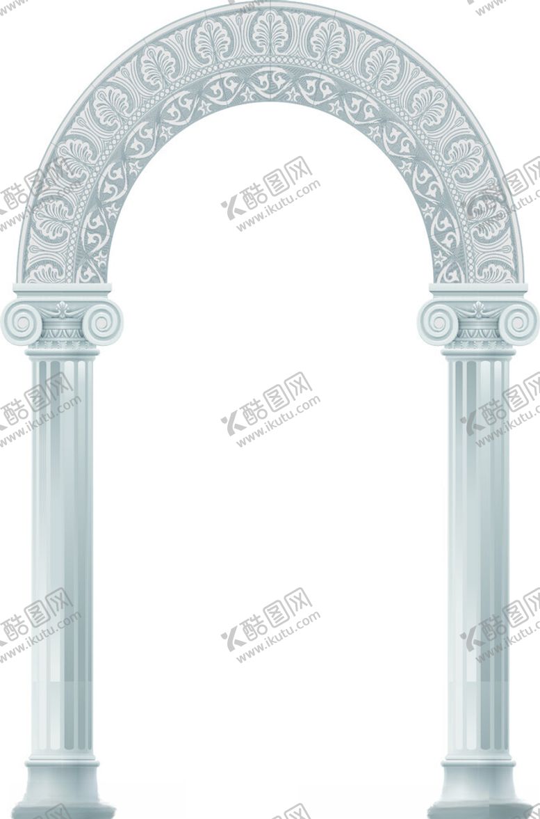 编号：61317412230211316190【酷图网】源文件下载-婚礼拱门罗马柱