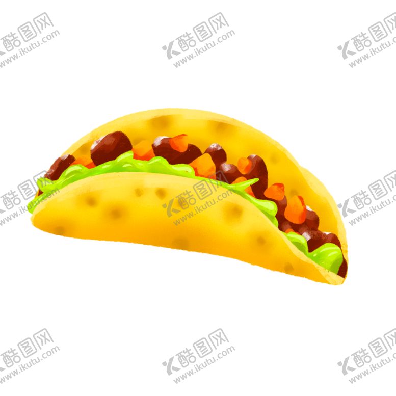 编号：21537502190524594192【酷图网】源文件下载-汉堡美食插画卡通