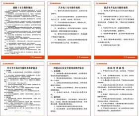 4s店售后安装操作制度牌