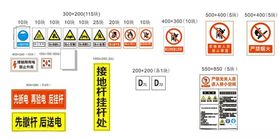 警示牌警示标志牌