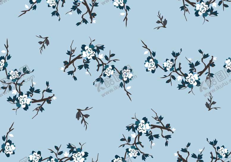 编号：72369009192230264459【酷图网】源文件下载-树枝花