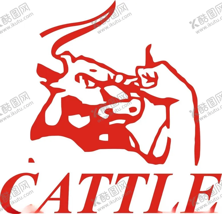 编号：40437301151259351201【酷图网】源文件下载-CATTLE牛头