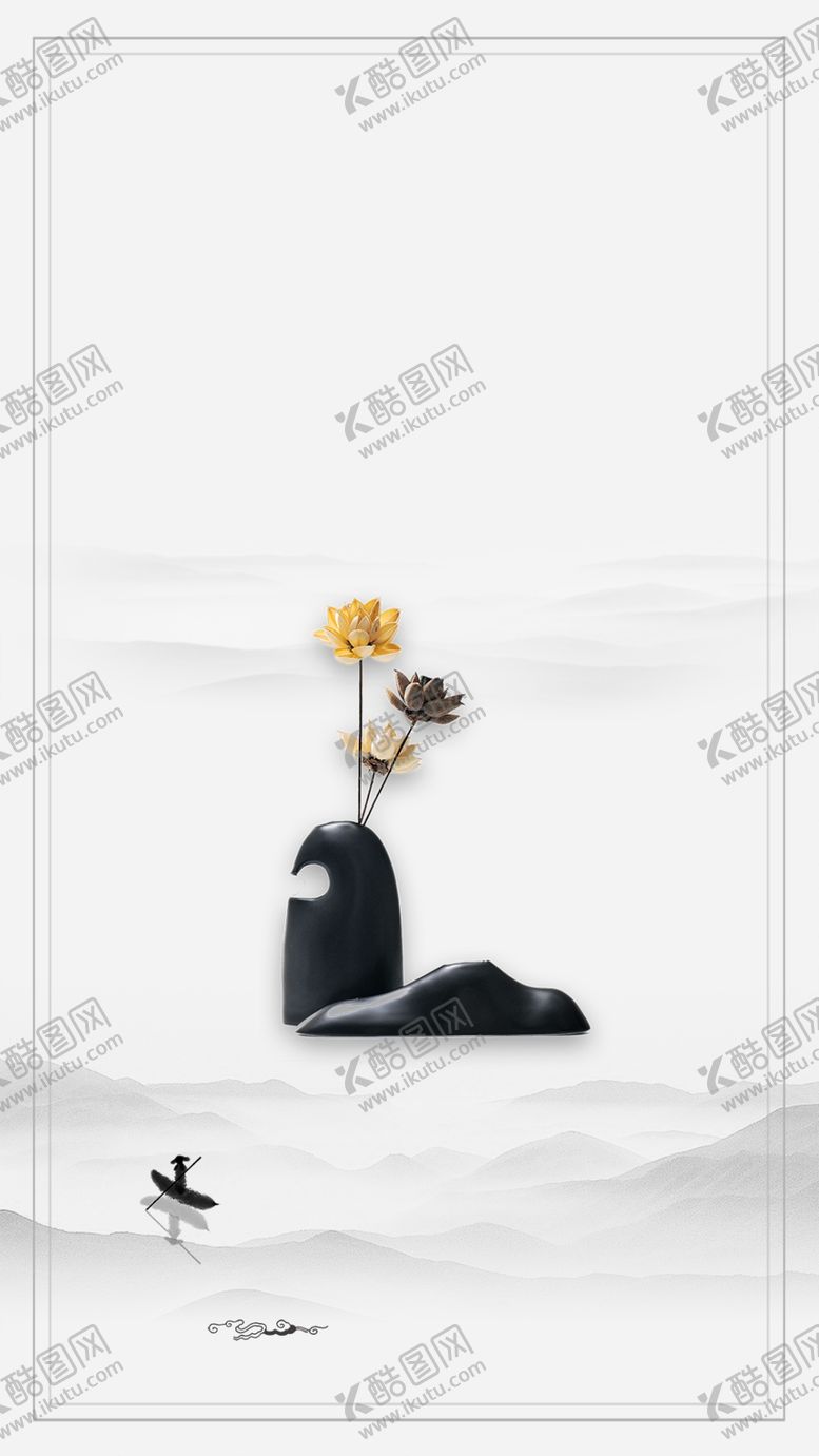 编号：37183309212023546919【酷图网】源文件下载-中国风字画框