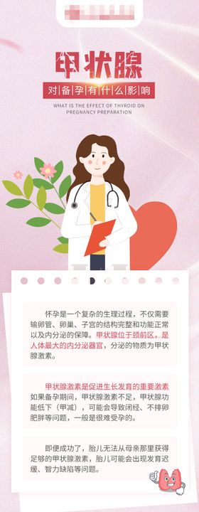 甲状腺对备孕有什么影响海报