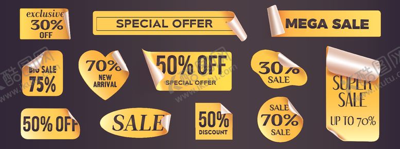 编号：48381509212334417369【酷图网】源文件下载-促销标签