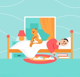 睡姿休息眠状态失眠