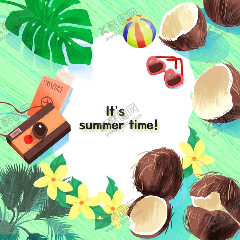 编号：35835310070651099001【酷图网】源文件下载-夏季海报