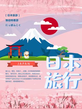 日本旅游海报