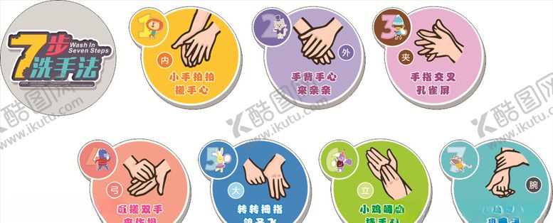 编号：65867010221325407544【酷图网】源文件下载-七步洗手法