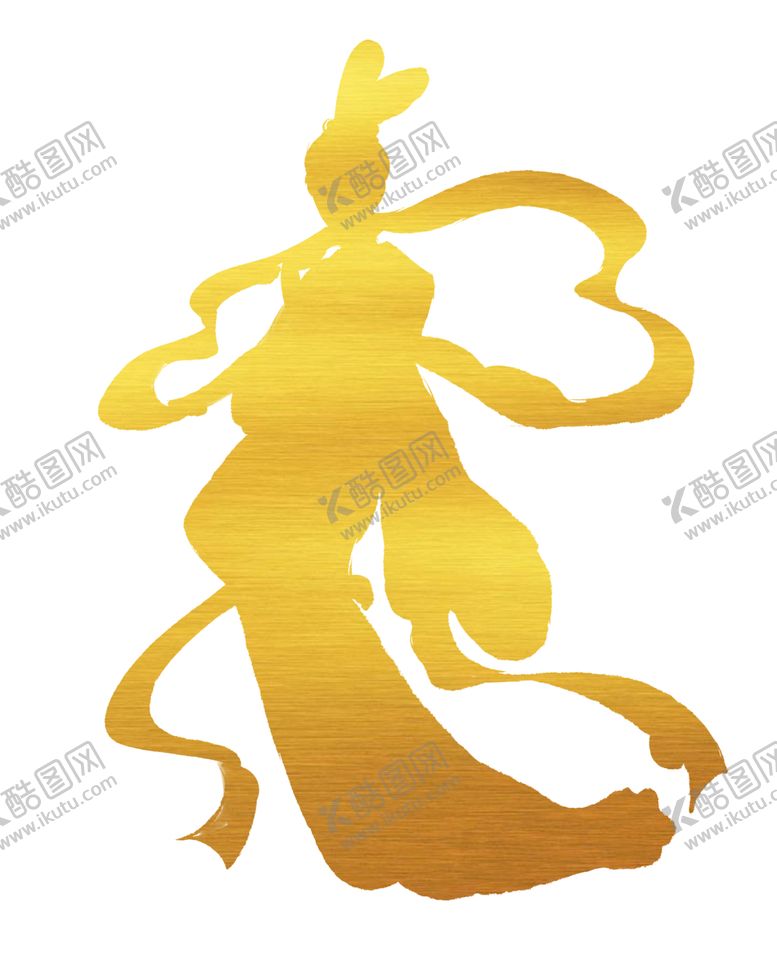编号：98364801140146599956【酷图网】源文件下载-烫金金色中秋中秋节手绘嫦娥