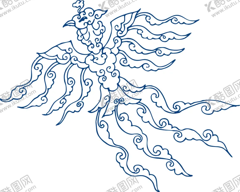 编号：61999406280136056899【酷图网】源文件下载-青花瓷图案
