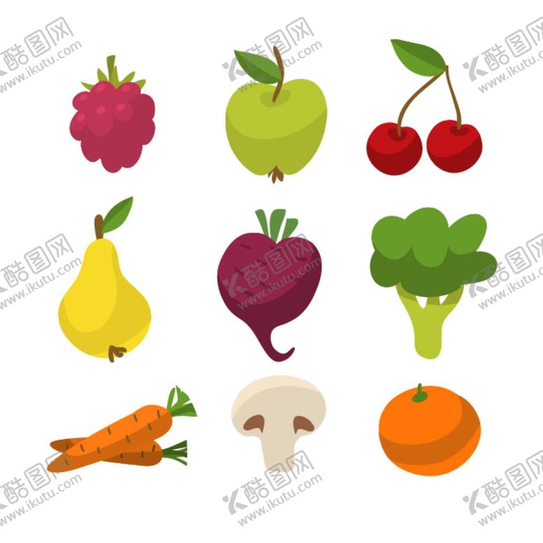 编号：44211412060431384043【酷图网】源文件下载-蔬菜水果