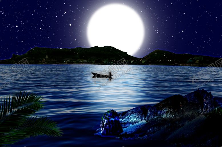 编号：17143310112119521474【酷图网】源文件下载-安静的夜色