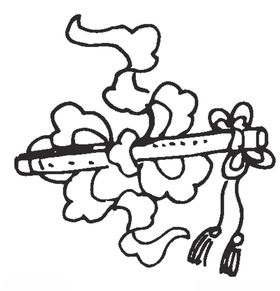 镂空花图案