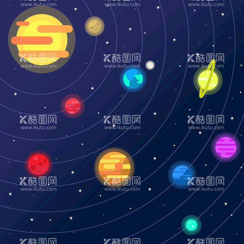 编号：99559611201920583471【酷图网】源文件下载-星球背景