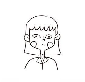 女人矢量图