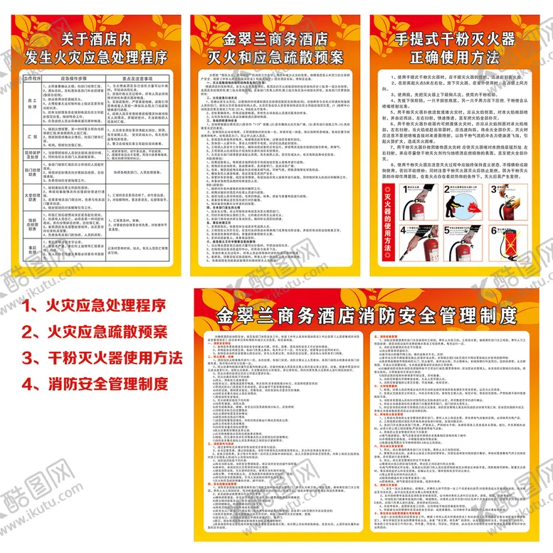 编号：82174402160349521210【酷图网】源文件下载-消防应急预案管理制度