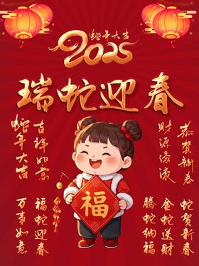 2025年新年春节祝福成语