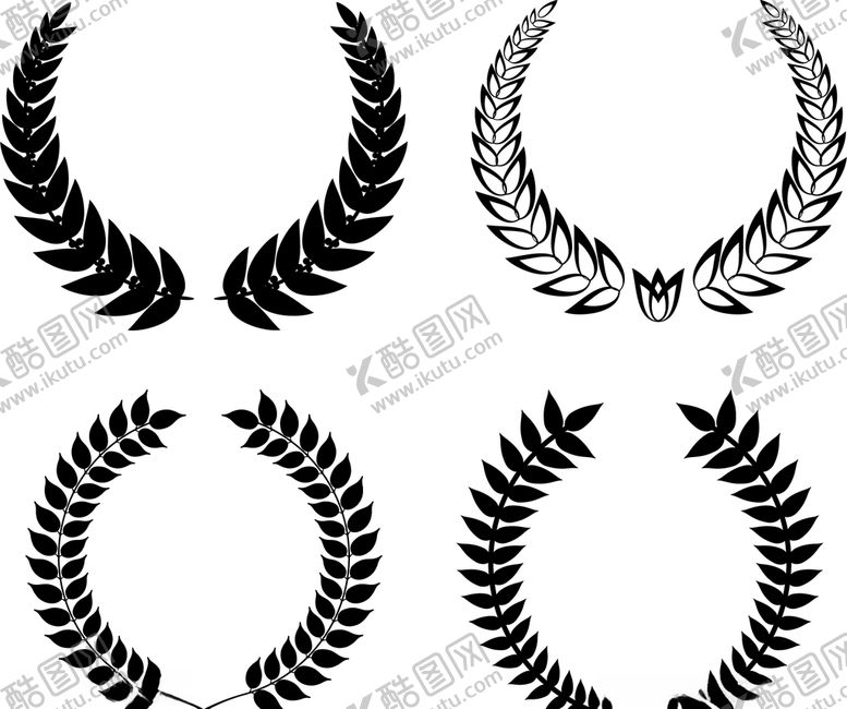 编号：33119810032021321188【酷图网】源文件下载-月桂花环