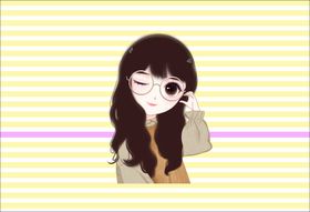 卡通女孩
