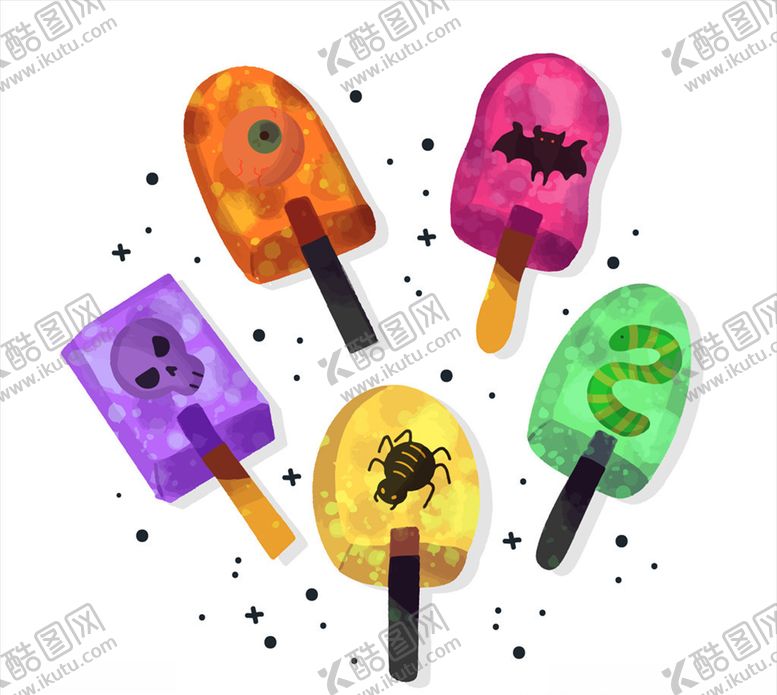 编号：51329010140616443479【酷图网】源文件下载-万圣节糖果