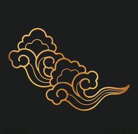 矢量云纹古典祥云