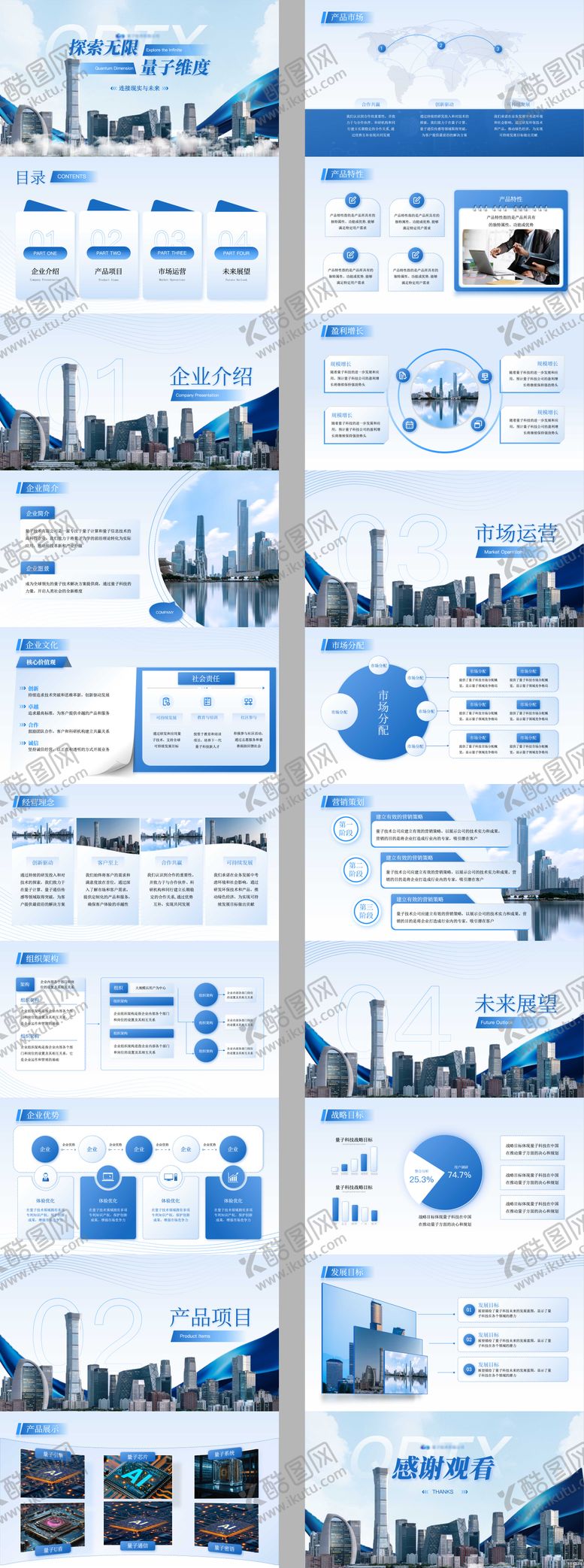 编号：64265702210207439286【酷图网】源文件下载-企业介绍ppt模版