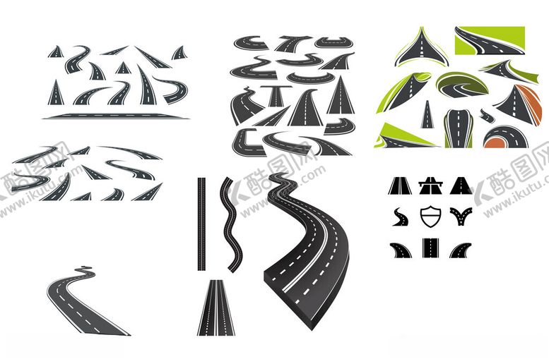 编号：11055712182224063734【酷图网】源文件下载-高速路合集