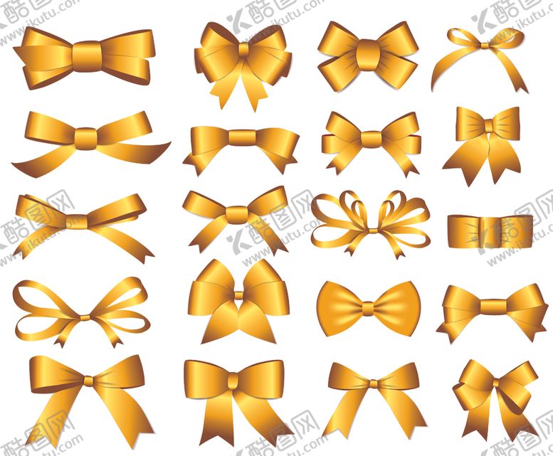 编号：81511304292253346479【酷图网】源文件下载-金色蝴蝶结