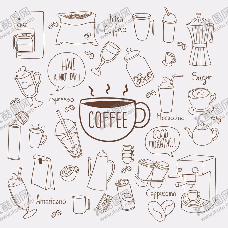 编号：46945609161828346246【酷图网】源文件下载-创意手绘素材元素