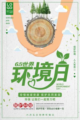 世界环境日主题宣传海报