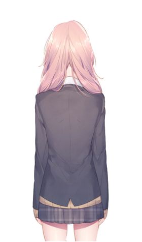 彩绘人物背影