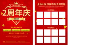 房地产2周年盛宴启幕海报