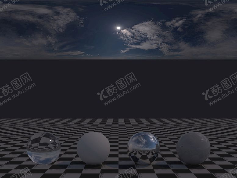 编号：12461302162040423907【酷图网】源文件下载-C4D黄昏贴图HDR贴图