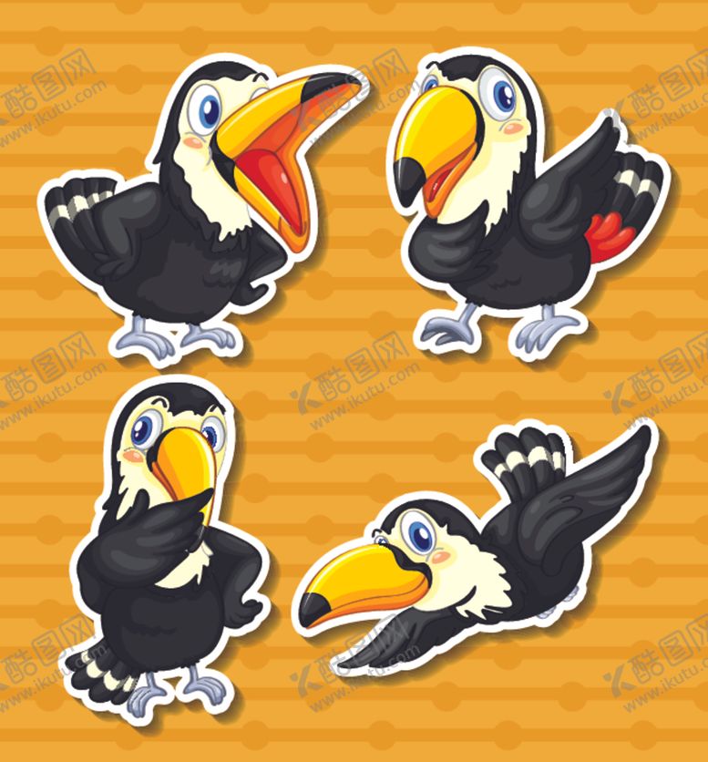 编号：61232009290822048816【酷图网】源文件下载-卡通鸟