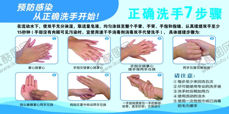 编号：13708507121030239852【酷图网】源文件下载-七步洗手法