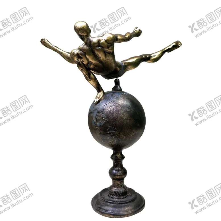 编号：83979004172113191700【酷图网】源文件下载-体操铜人