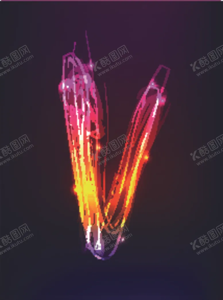 编号：35984804070957542316【酷图网】源文件下载-字母V
