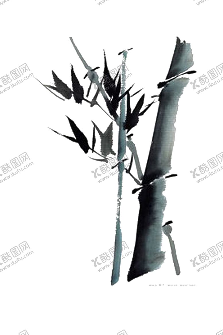编号：97865806232300051986【酷图网】源文件下载-水墨竹子