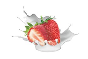 草莓牛奶
