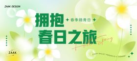 春日浪漫之旅背景板
