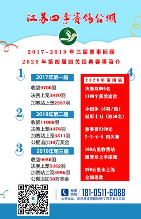 信鸽广告信鸽摄影宣传展板