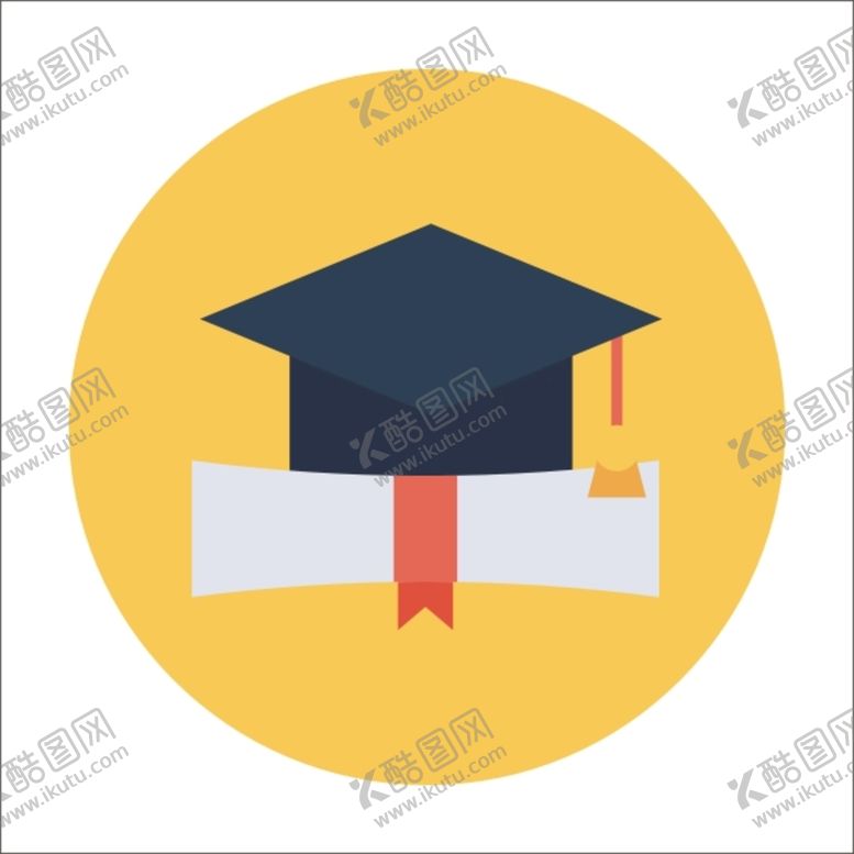 编号：13751601261700195630【酷图网】源文件下载-学士帽