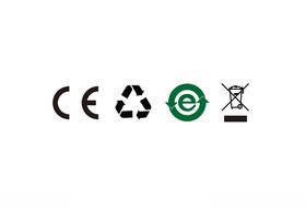 环保图标E字图标