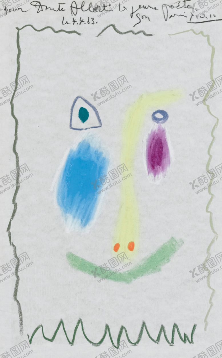 编号：43109304271500403510【酷图网】源文件下载-毕加索抽象绘画作品